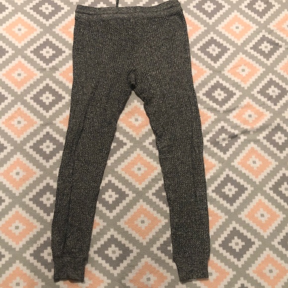 American Eagle Outfitters Womens Soft Gray Knit Pants Size Medium - Picture 11 of 13